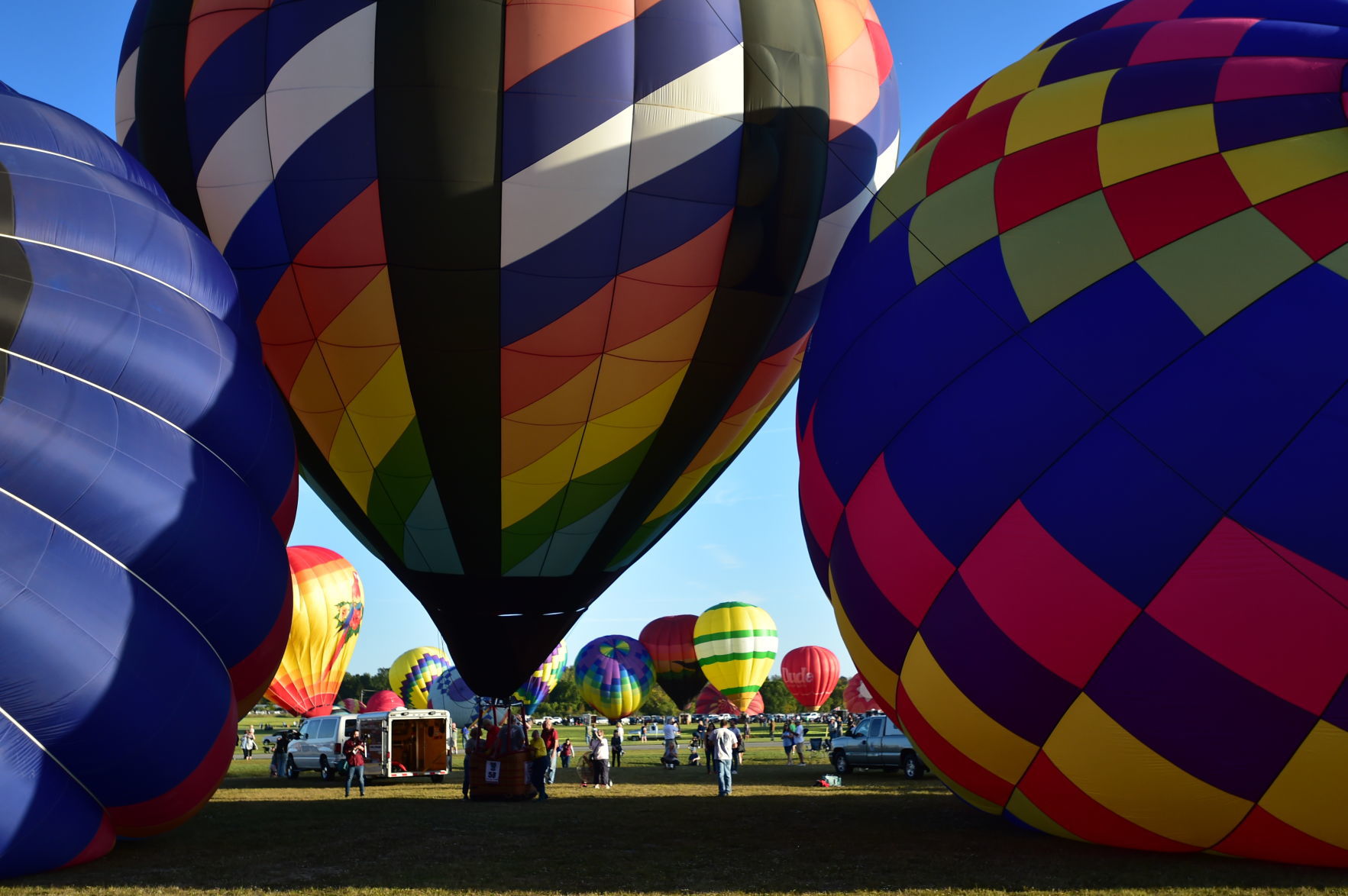 Adirondack Balloon Festival, Friday evening launch